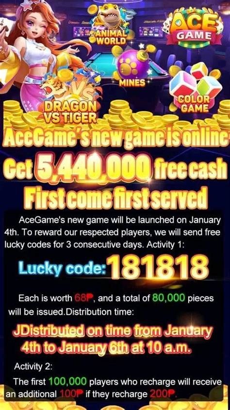 Ace Game Officil Group Free Lucky Codes Everyday .